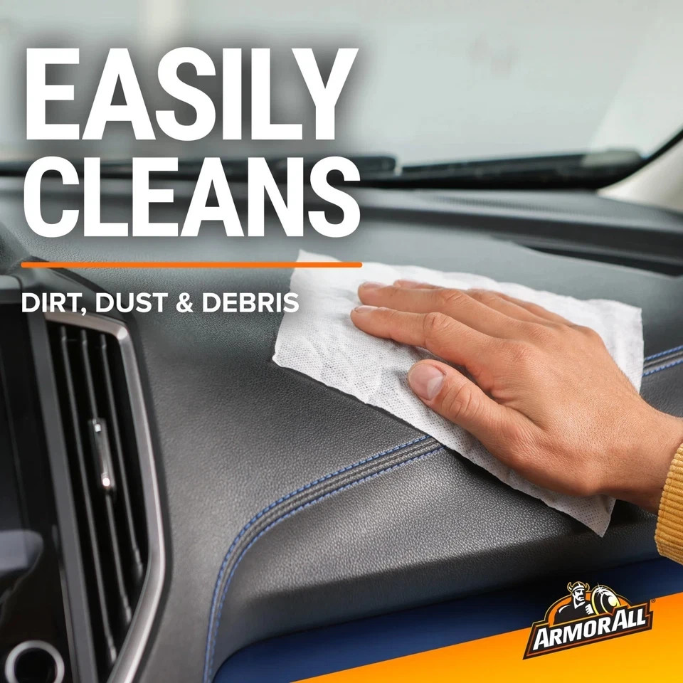 Armor All Car Interior Protectant Wipes, 30 Count