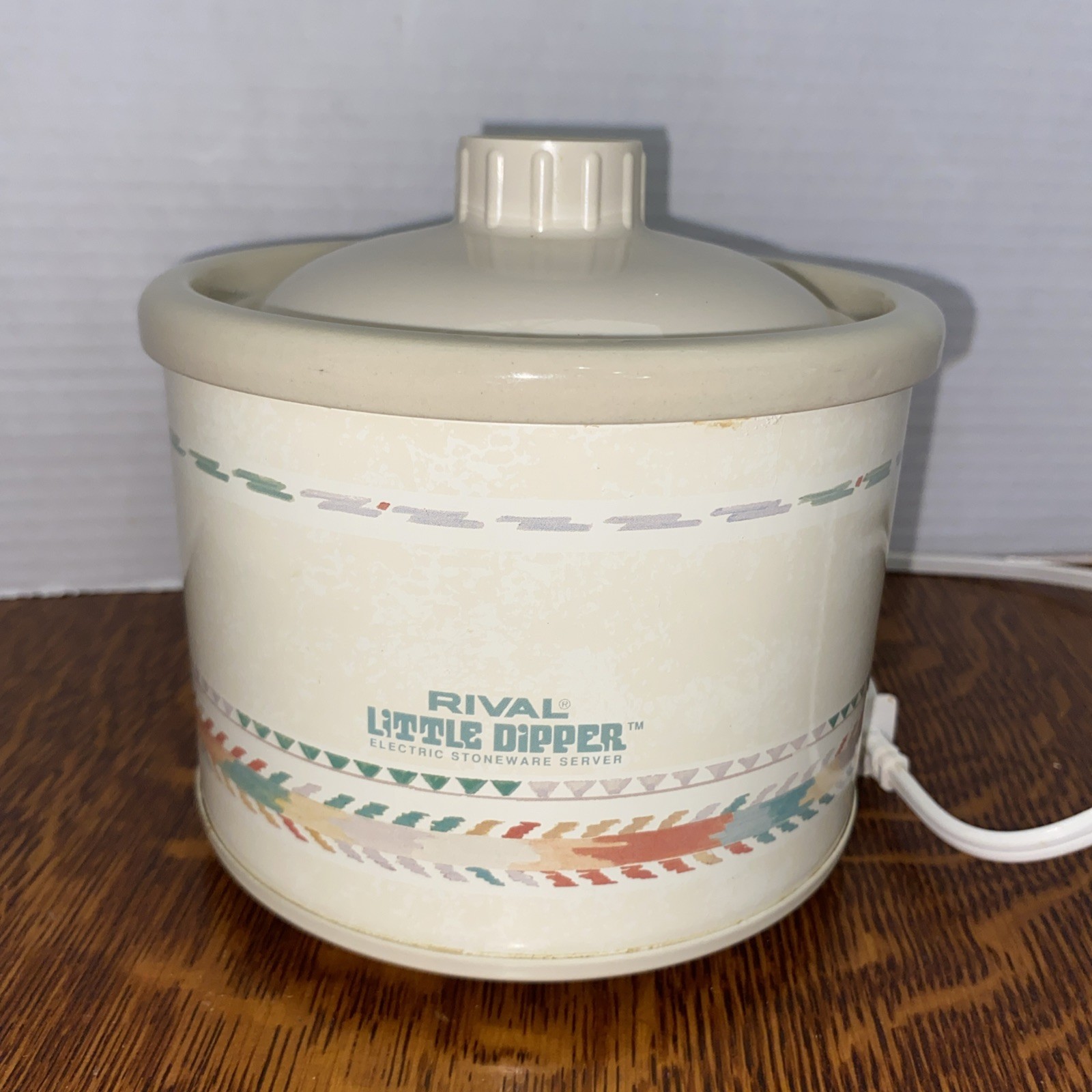 Rival Little Dipper Stoneware Crock Pot Model 3204