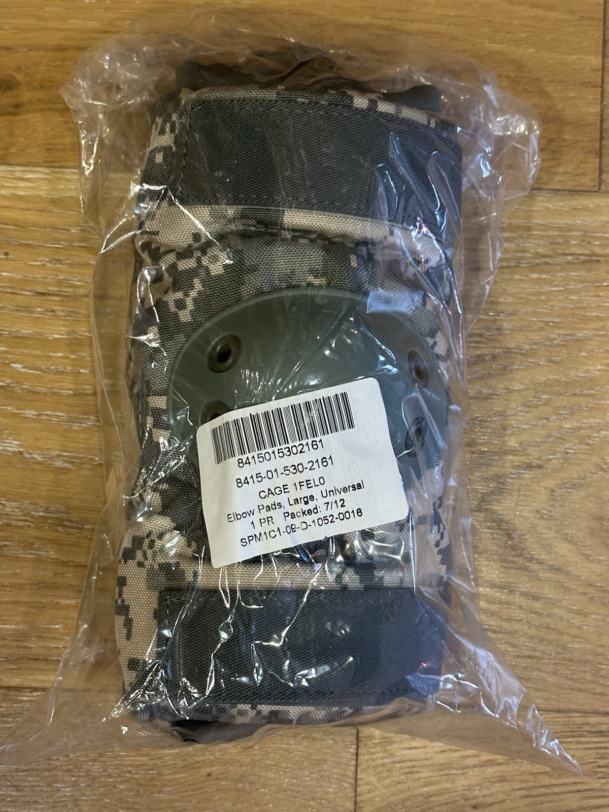NEW USGI ARMY Military ACU Digital Camo Tactical Elbow Pads LARGE NIB