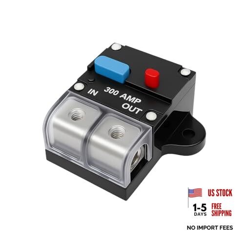 Car Resettable Circuit Breaker, Manual Reset Button Self Recovery Circuit 300A