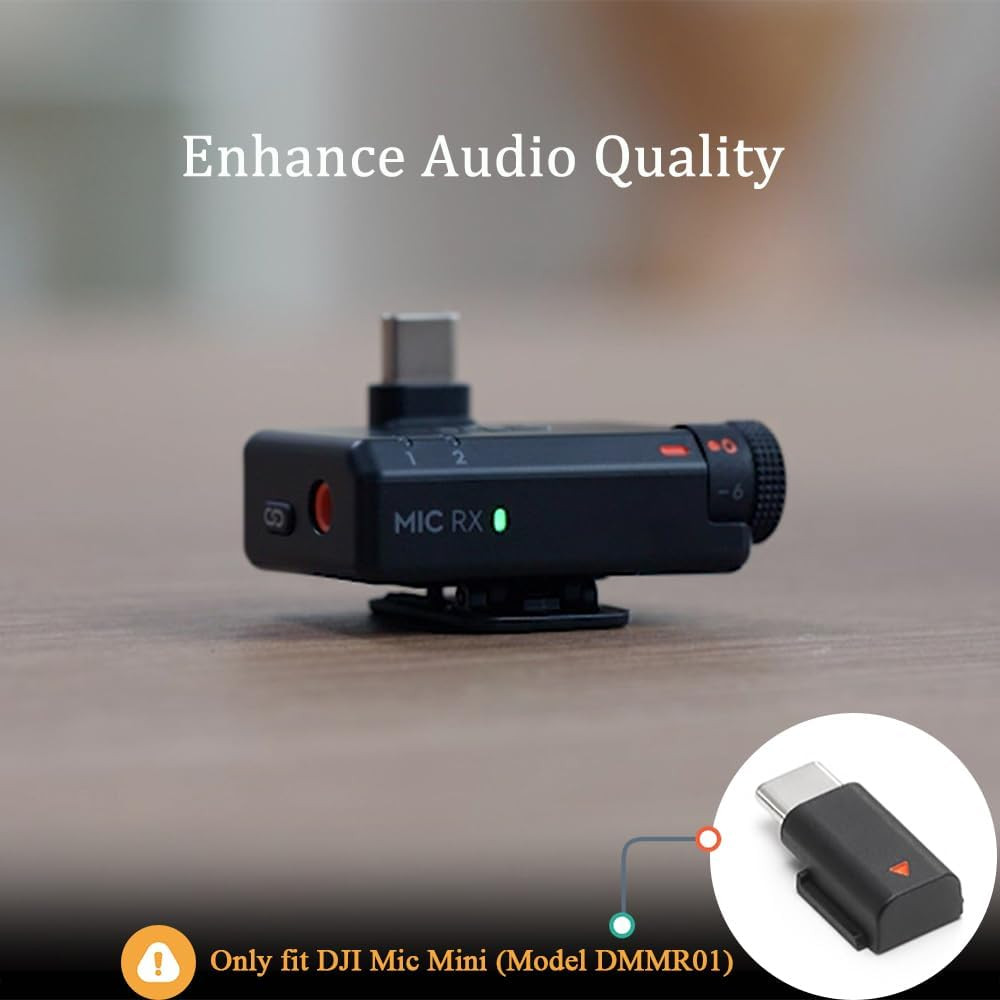 Imusk Original OEM USB-C Adapter for DJI Mic Mini Receiver
