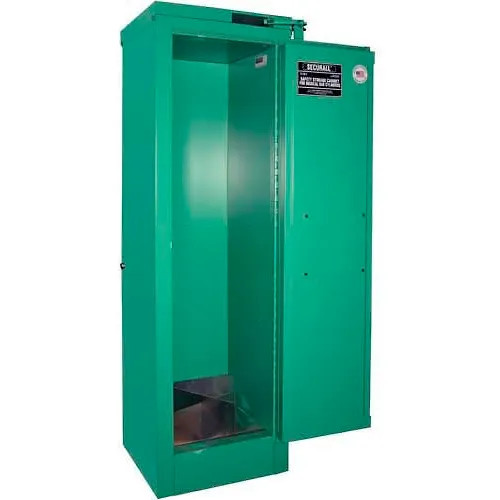 NEW! 4 D & E Cyl-Vert Medical Gas Cabinet-14"W x 13-5/8"D x 46"H, Self Closel!