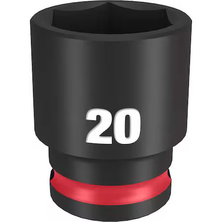 Milwaukee Tool 49-66-6737 20Mm Shockwave Impact Duty 3/8 In. Drive Standard 6