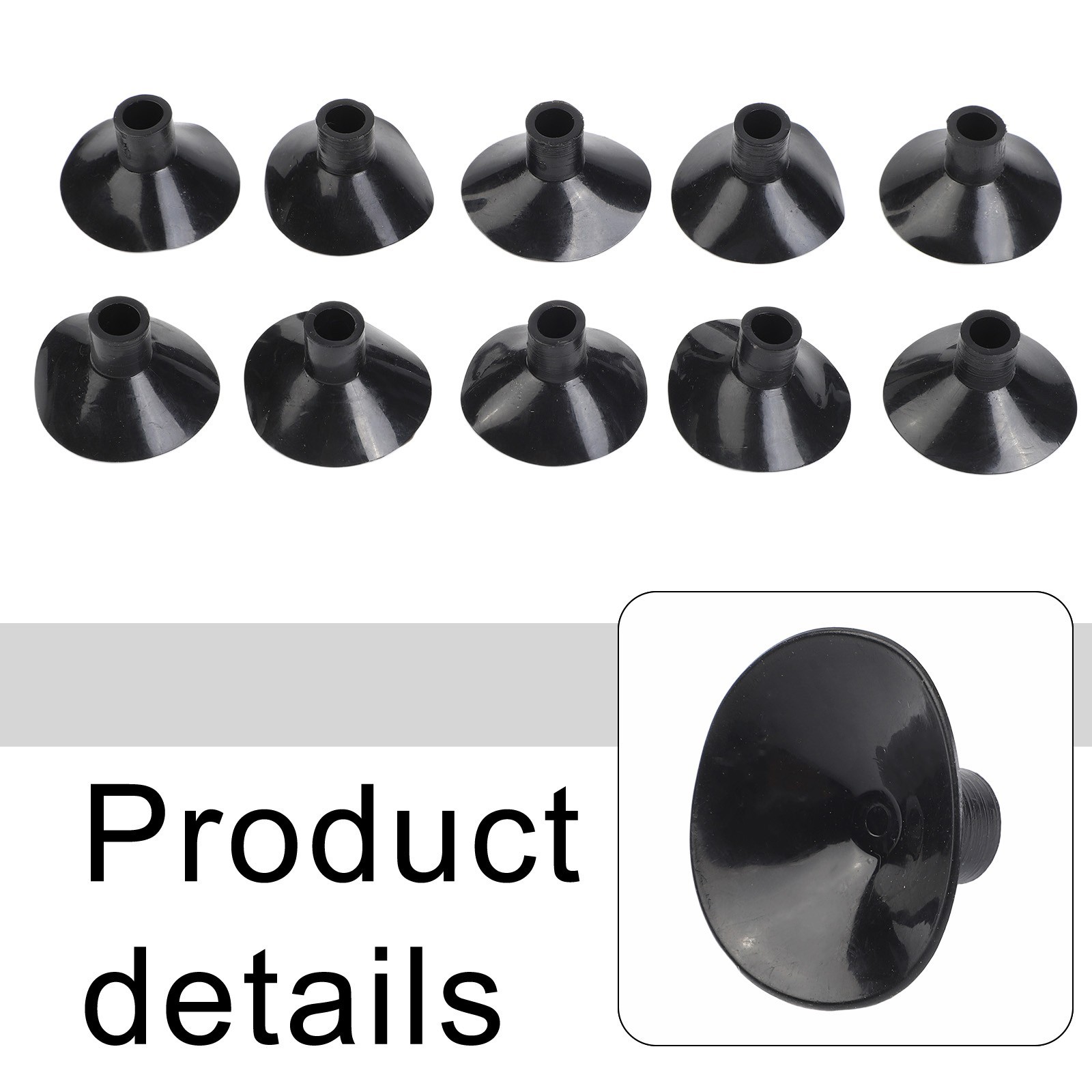 10pcs Rubber Sucker Arrow Shaft Outdoor Garden Vhome Target For Arrow Sucker
