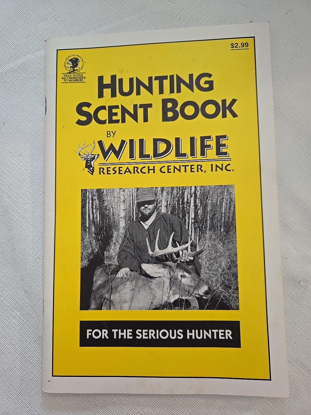 Hunting Scent Book Wildlife Research Center 1995 11th Printing Staple Bound Ppbk