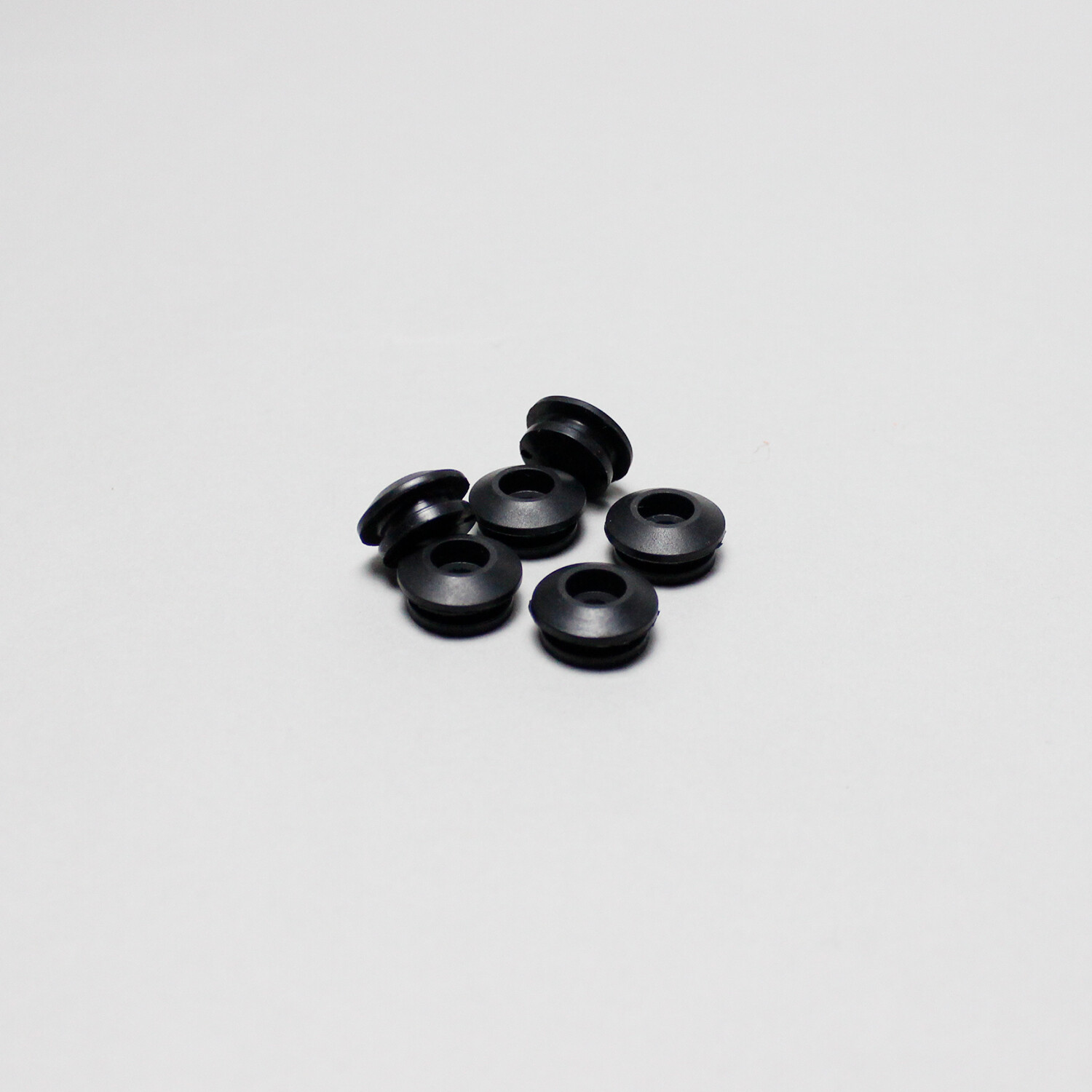 Black 6PCS Windscreen Mount Gromment for Harley Softail Low Rider ST FXRST 22-23