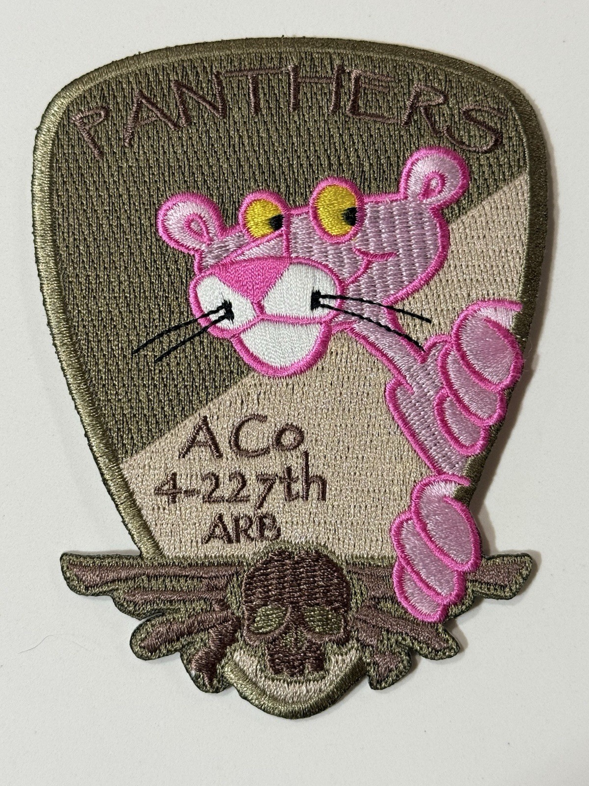 US ARMY Company A. 4th Battalion, 227th Aviation Regiment “Pink Panthers” Patch