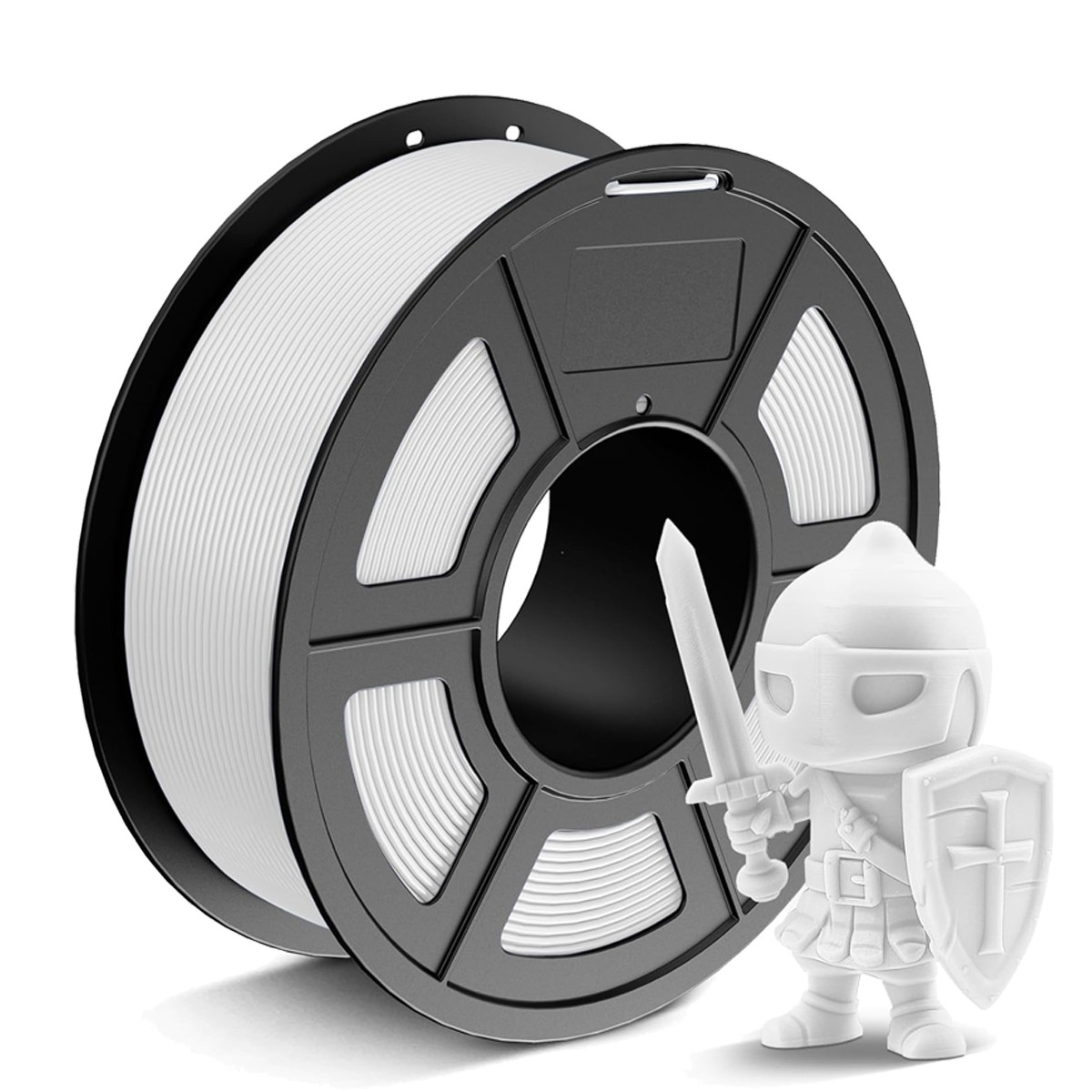 JAYO 1.1KG PLA+ PLA PLUS 3D Printer Filament 1.75mm White High Strength