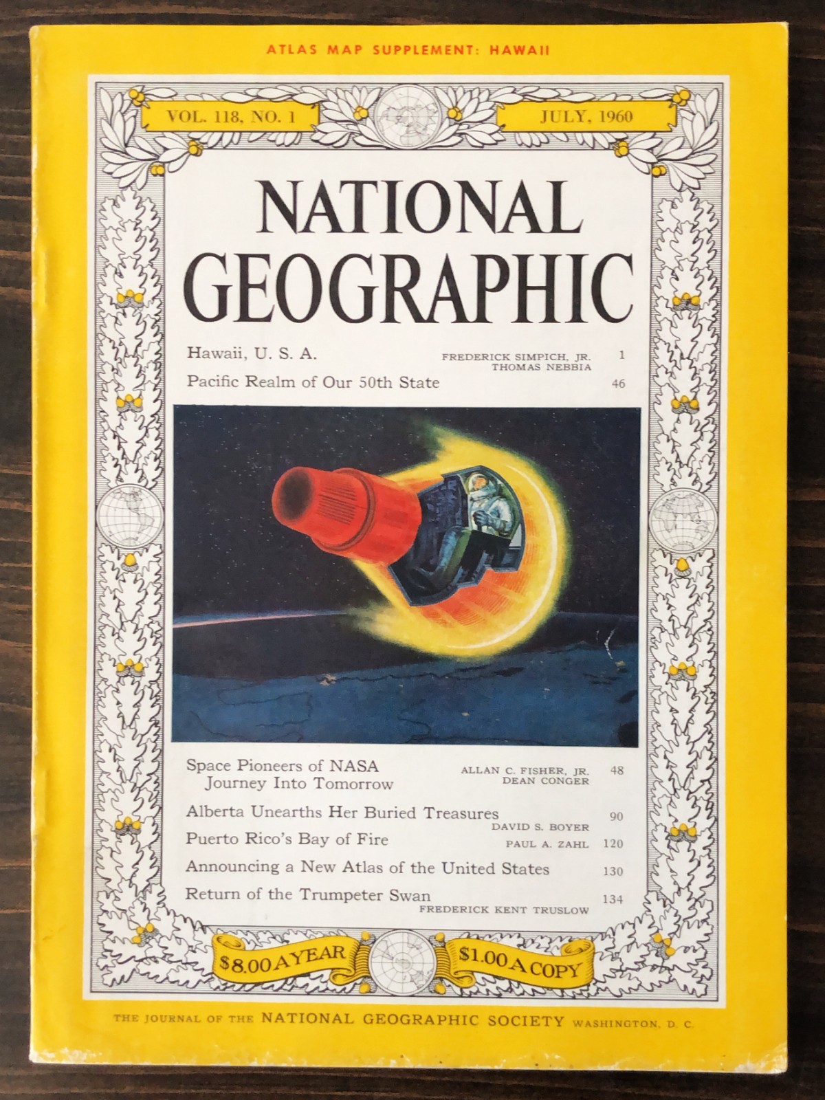 1960 National Geographic Magazine - July
