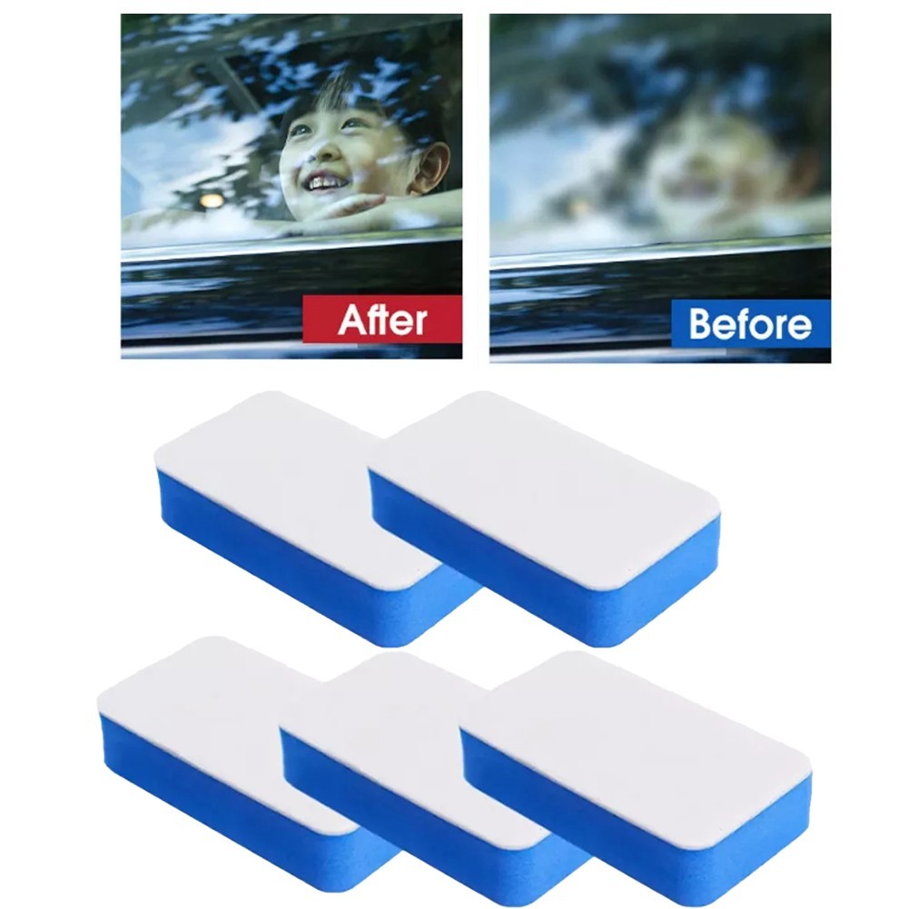 Car Windshield Oil Film Cleaning Sponge and Wiper for Effective Maintenance