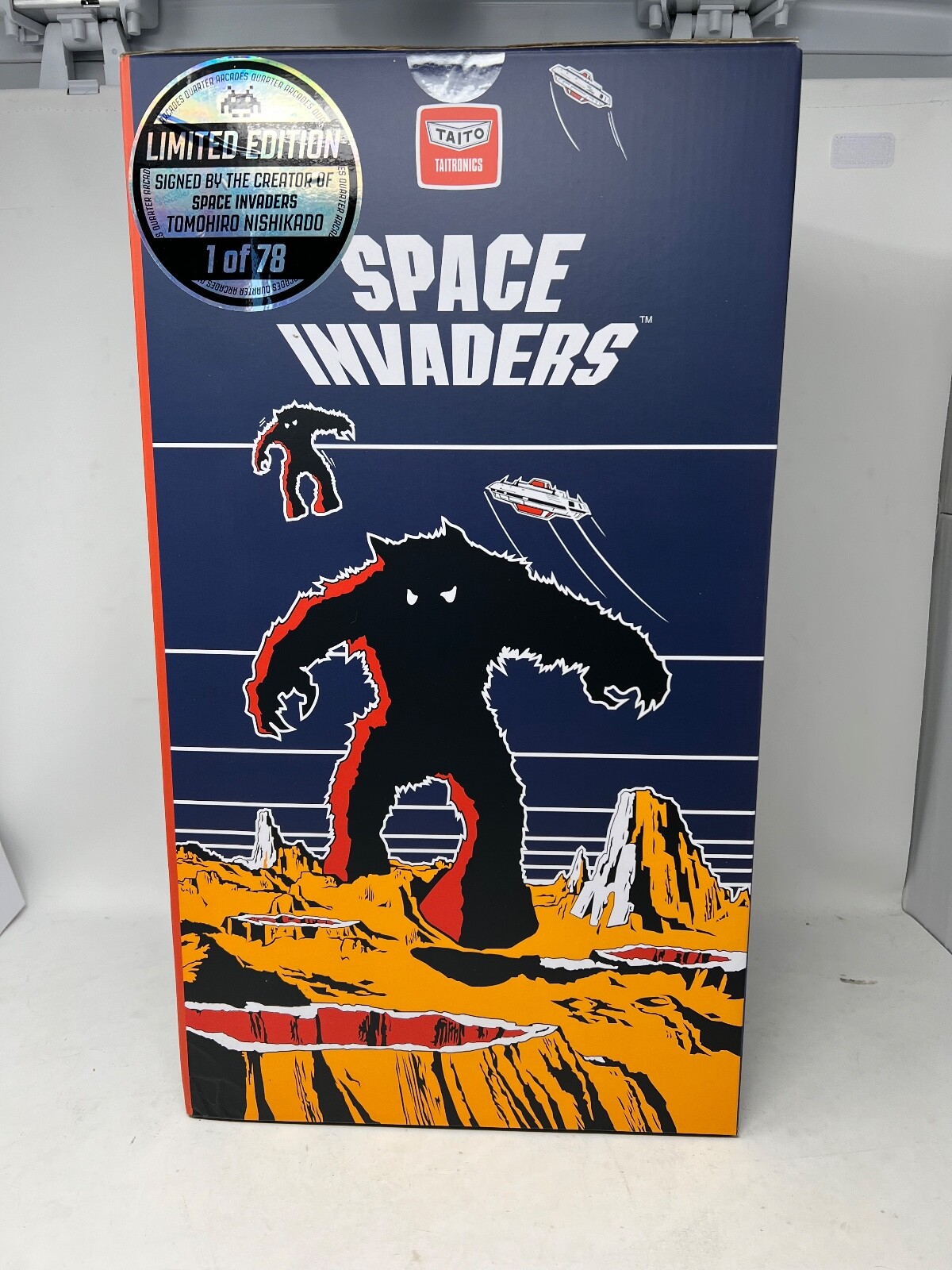 Space Invaders Quarter Arcade Numskull Exclusive SIGNED Collector's Ed. #46/78