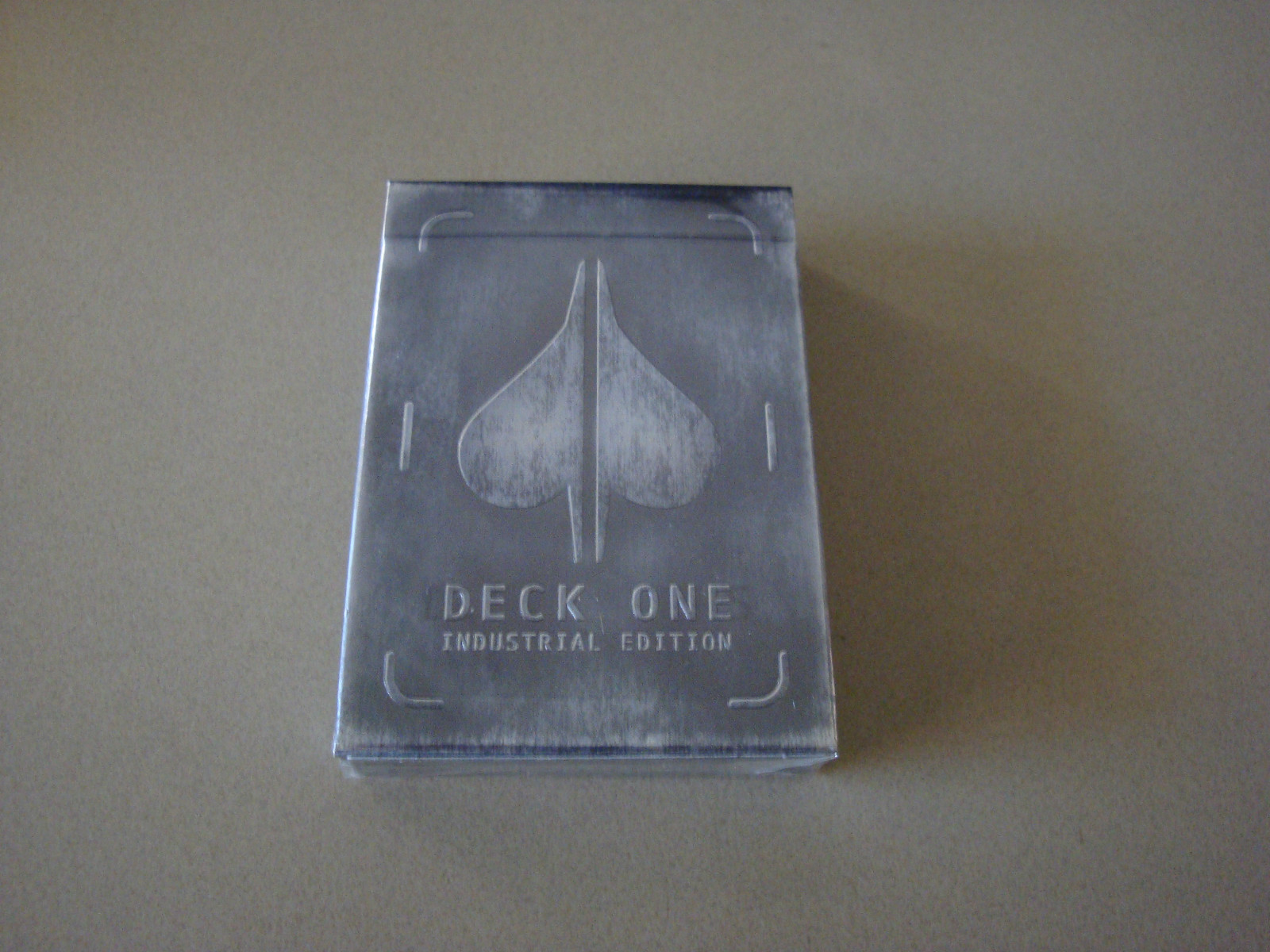 DECK ONE INDUSTRIAL EDITION DECK PLAYING CARDS POKER SIZE