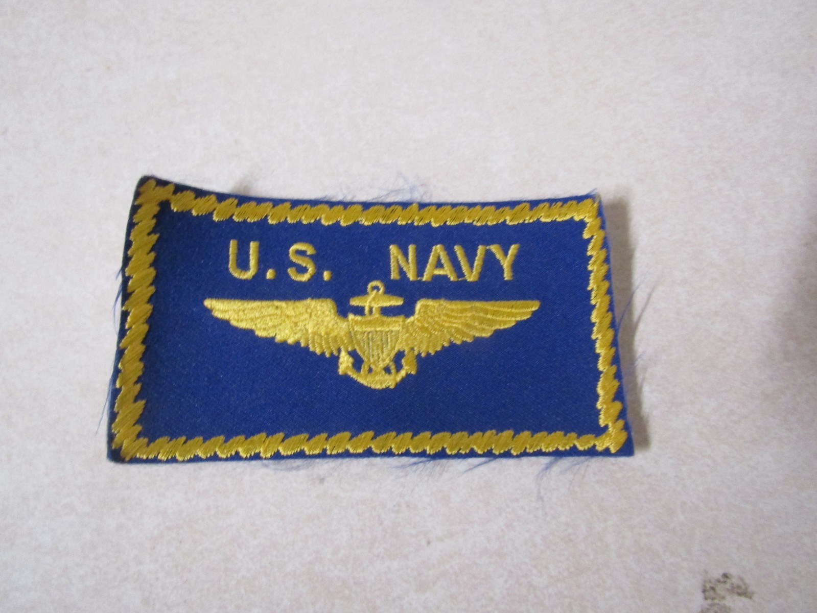 MILITARY PATCH US NAVY NAVAL AVIATOR