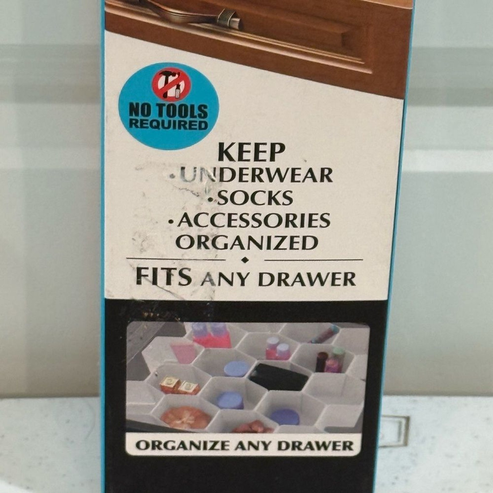 NEW Farberware Flexible 8 Drawer Organizers with 18 Compartments