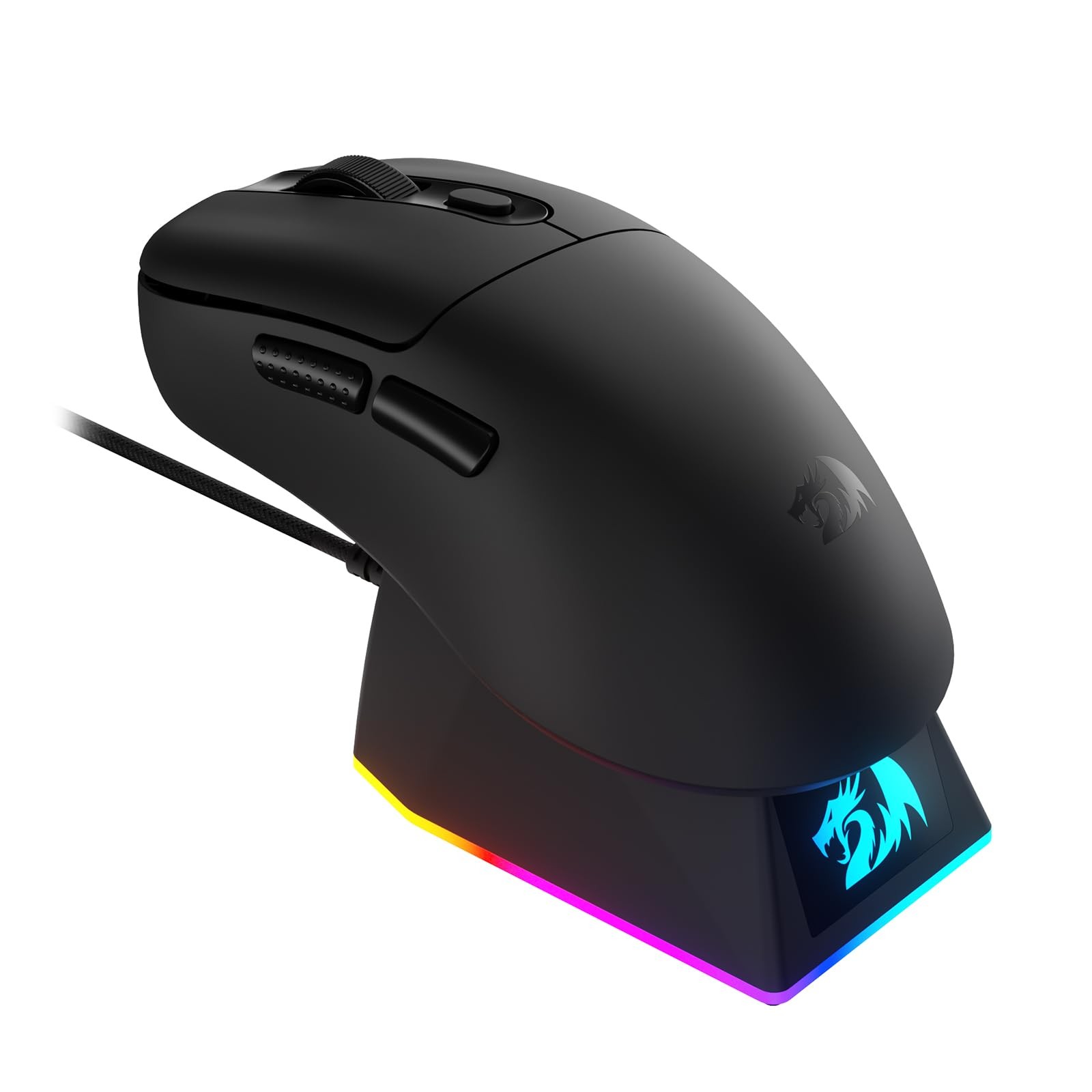 M998 Lightweight Wireless Gaming with RGB Magnetic Charging Dock, BT/2.4G Wir...