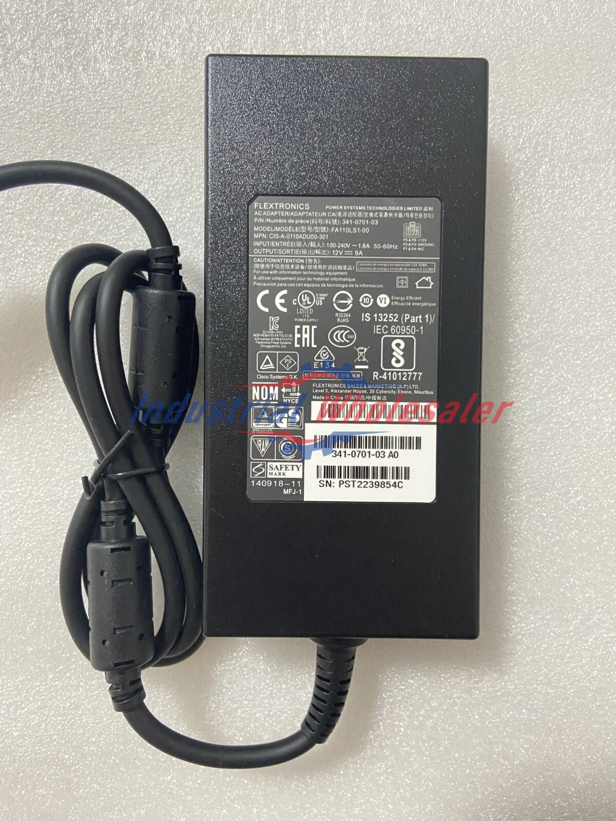 New Power Supply Adapter Cisco PWR-4320-AC 341-0701-03 for ISR4321 FA110LS1-00