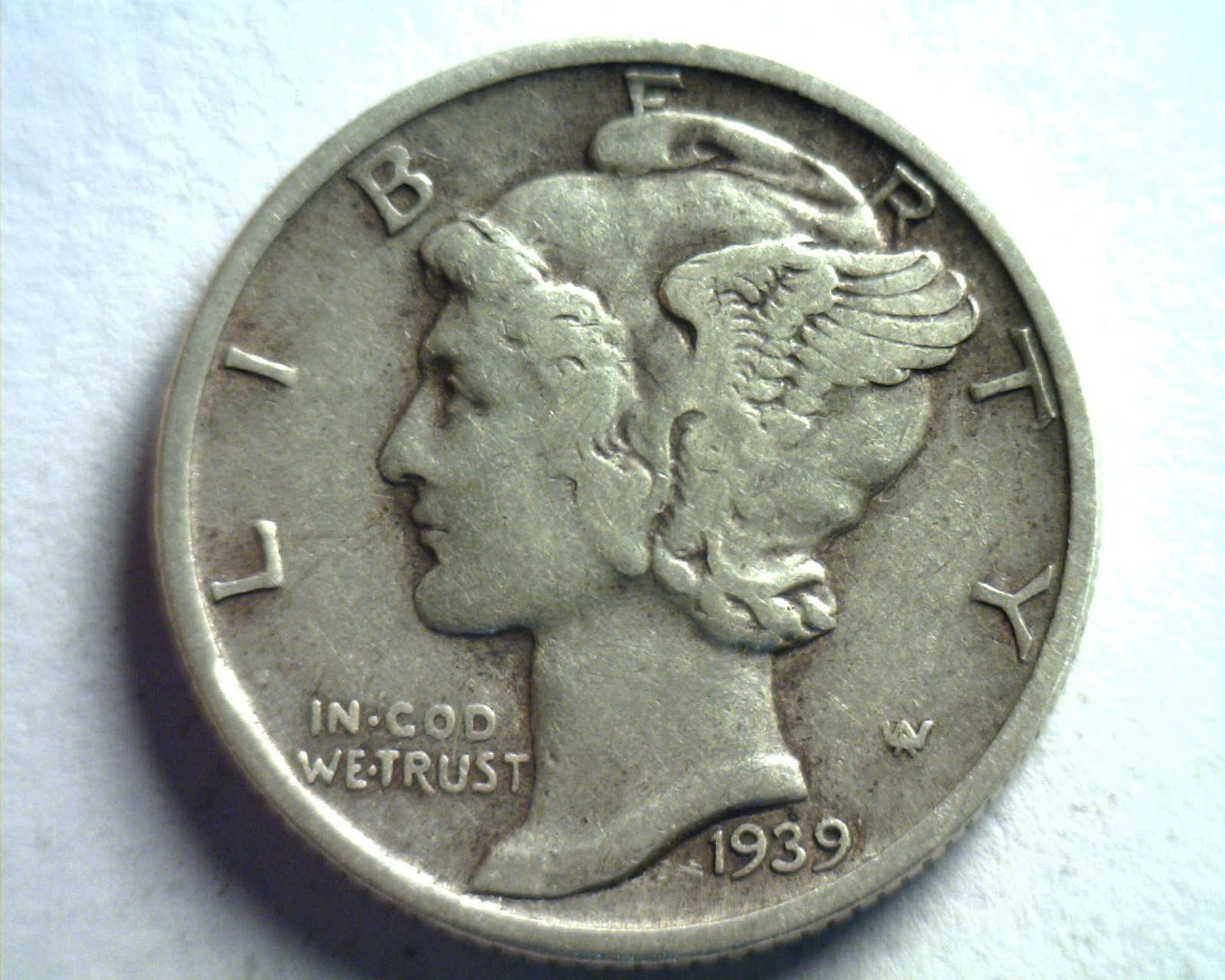 1939-D MERCURY DIME EXTRA FINE XF EXTREMELY FINE EF NICE ORIGINAL COIN BOBS COIN