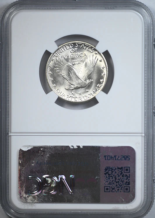 1928 Standing Liberty Quarter 25C NGC MS65