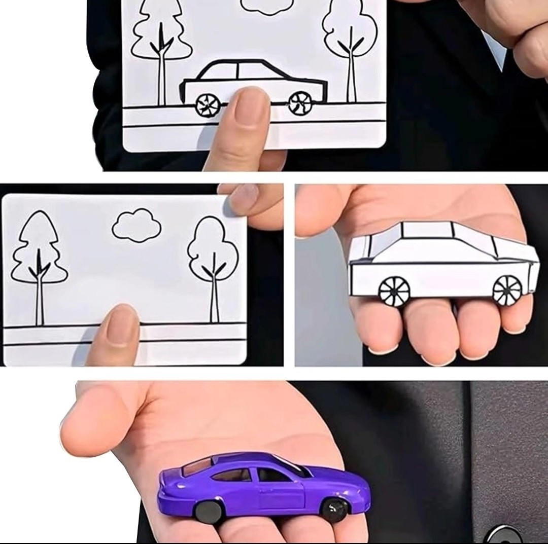 Vanishing & Appearing Car Magic Trick – Visual Illusion – Easy Close-Up Magic