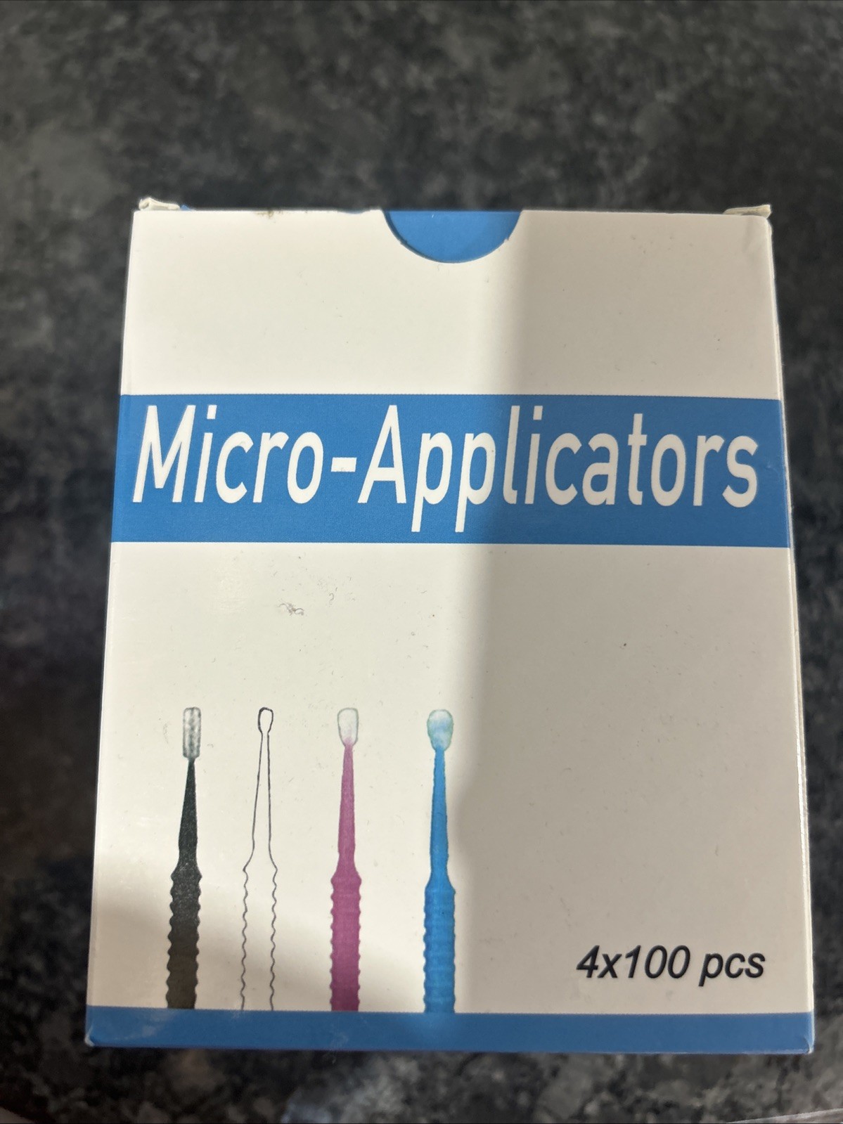Dental Micro Brush Disposable 100-Pack Ultrafine Tooth Applicators