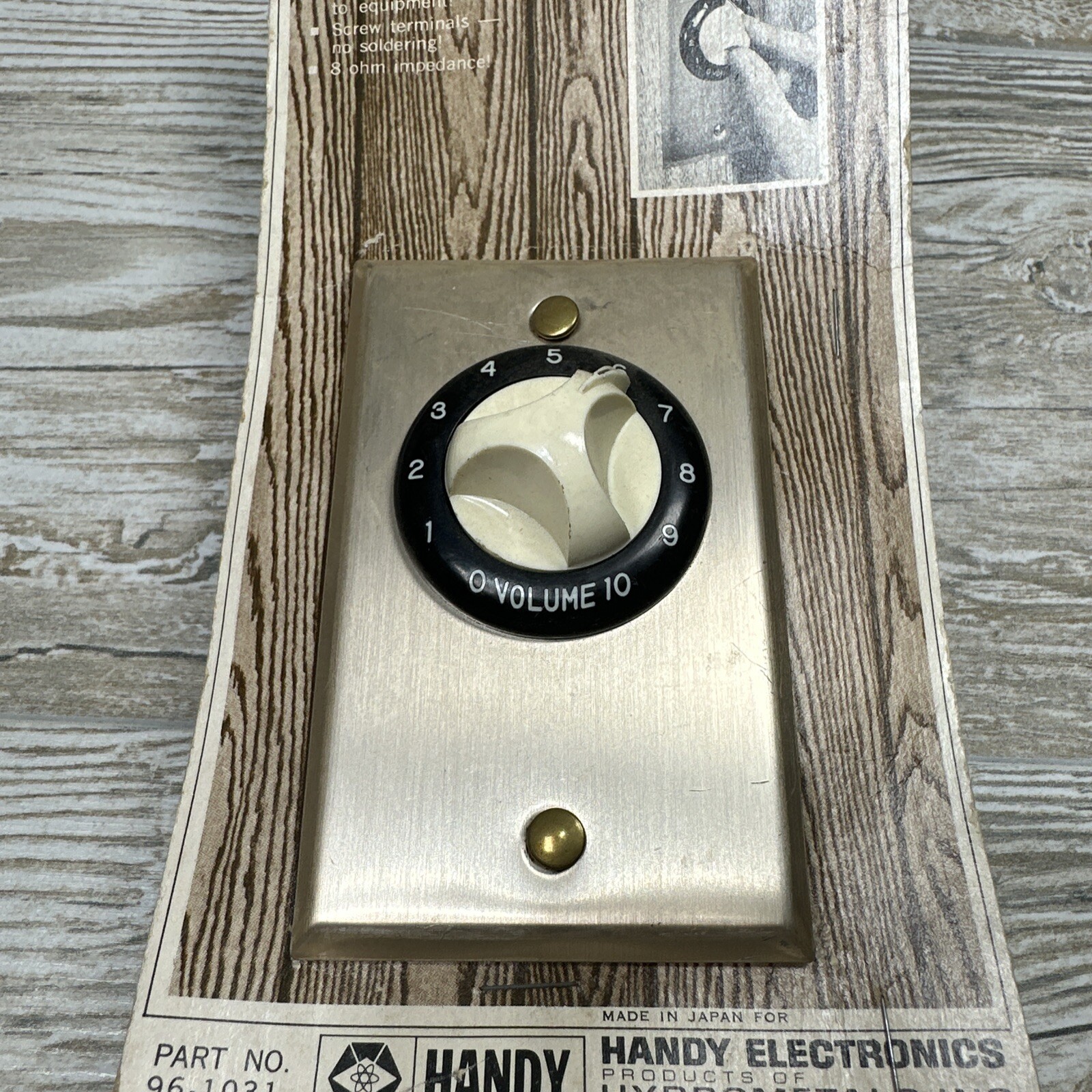 Handy Electronics Vintage Remote Speaker Control NOS Sealed Duel Speaker Control