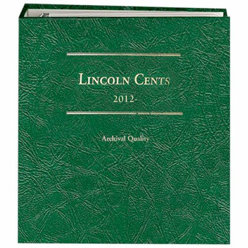 Littleton Album LCA76 will Hold a Set of Lincoln Cents 2012-up  Brand New