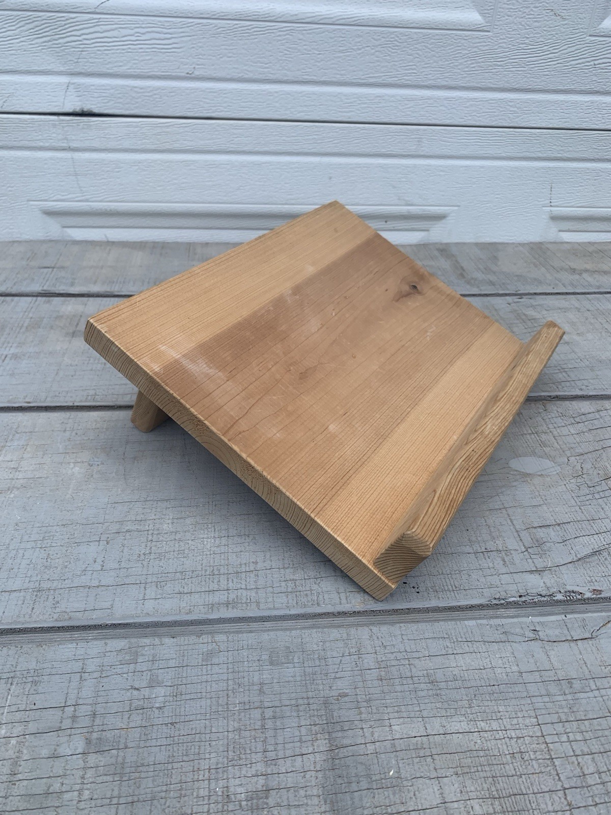 Wooden Slant Board Ergonomic Laptop Riser Desktop Reading Writing Stand Wood