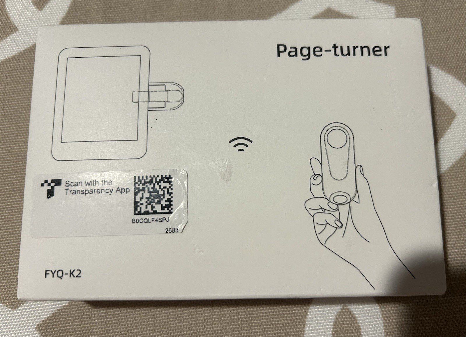Wireless Page-Turner Device Wireless Page Turner Remote Control Page Turner
