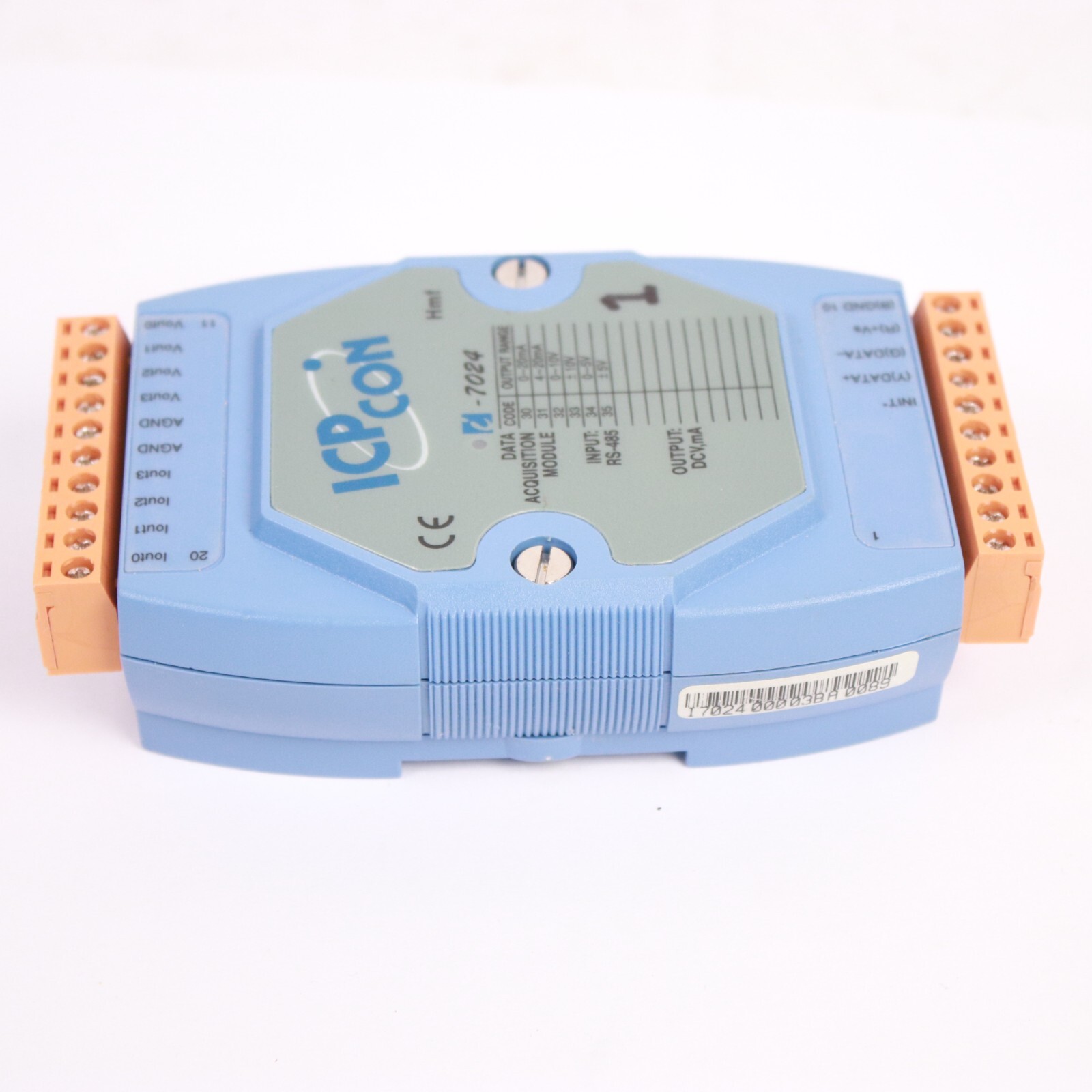 ICP CON I-7024 data acquisition module OUTPUT V,mA