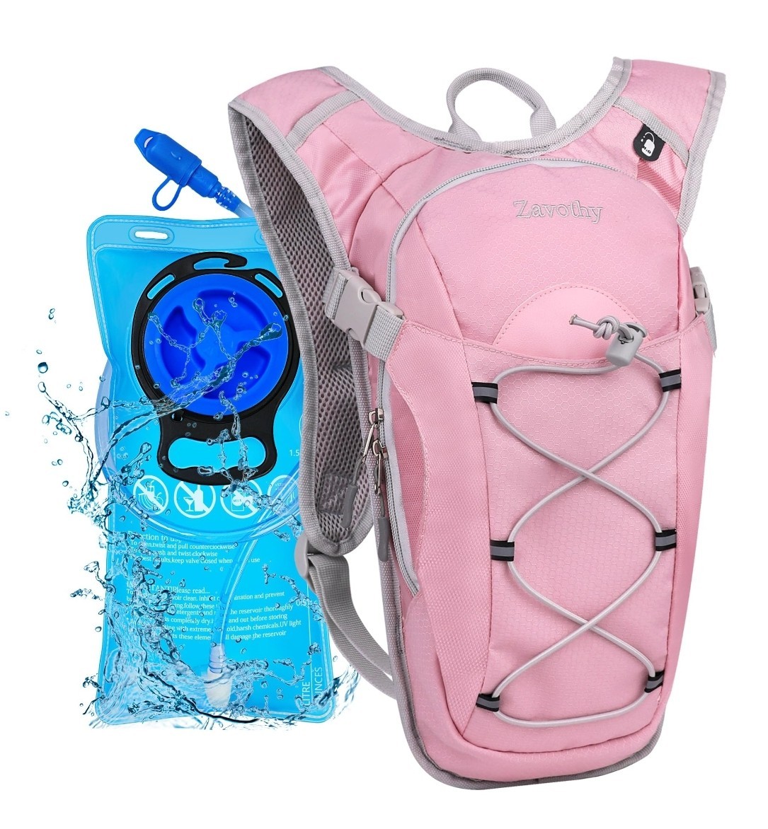 Hydration Backpack with 2L Hydration Bladder Water Backpack for Hiking Hydration