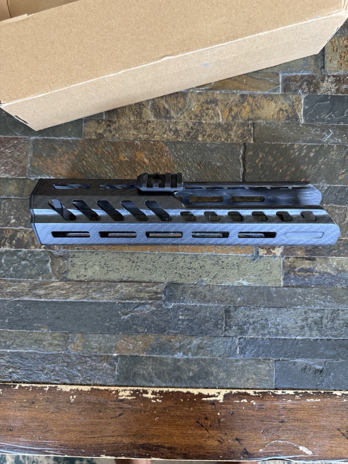 Airsoft Artisan MCX carbon 10 Inch Rail fits VFC, APFG, & Salvo MCX Airsoft guns