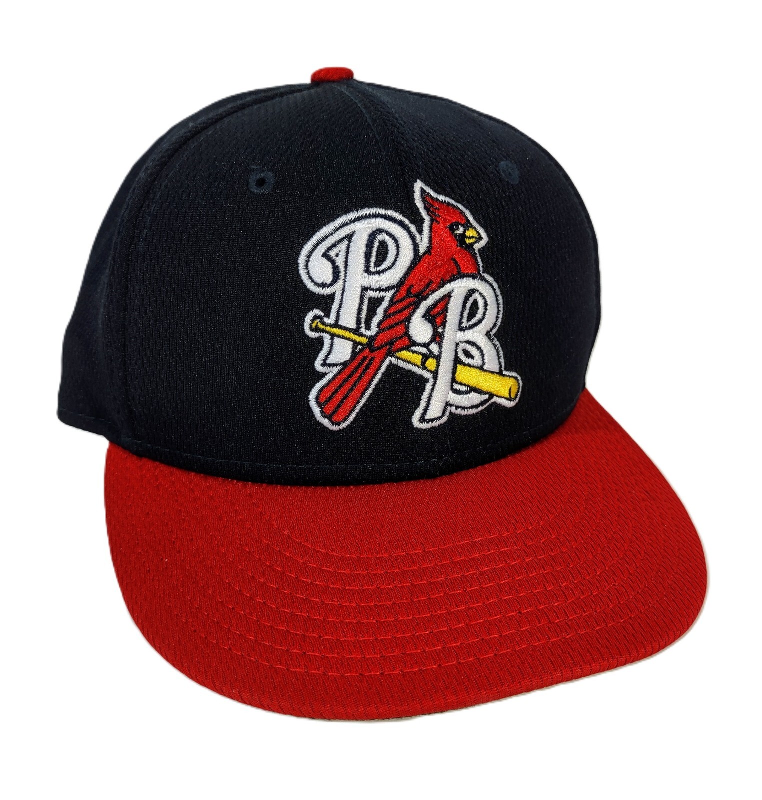 Palm Beach Cardinals Minor League Baseball New Era Adult Poly Fitted 6 7/8 Cap