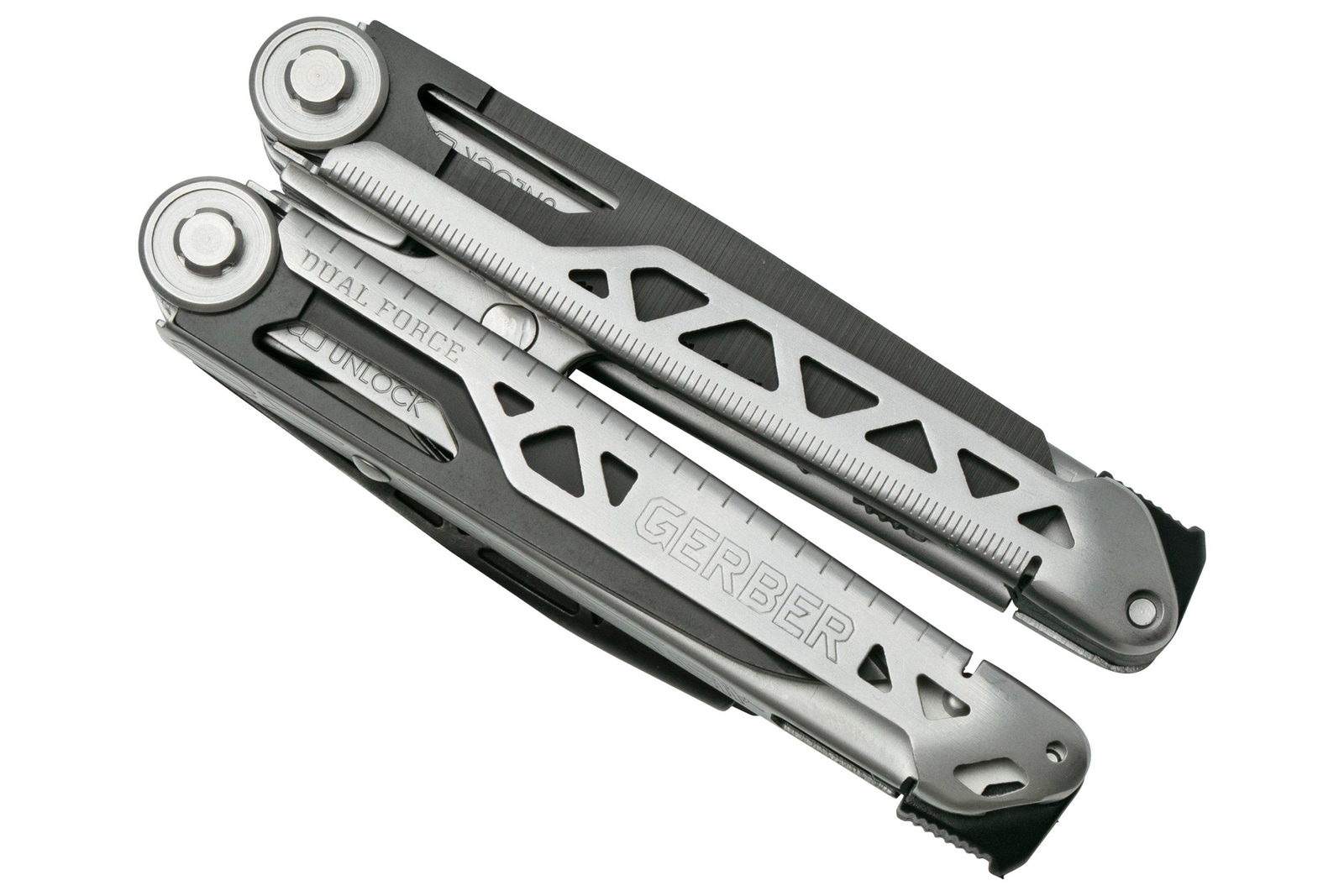 Gerber -1613- Dual Force Multi Tool Small fastener Pliers Knife Saw Screwdriver