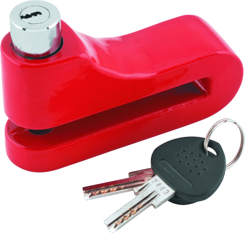 Bully Lock Disc Lock 10mm - Red | 132249
