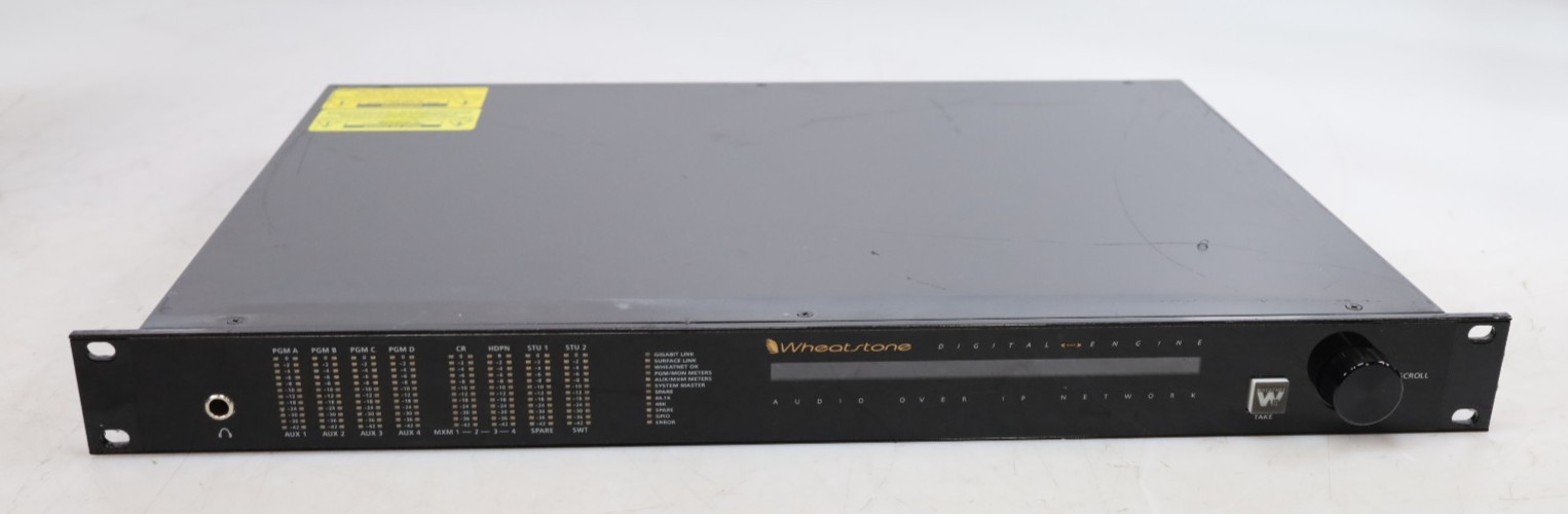 Wheatstone IP88-3E WheatNet-IP Mix Engine BLADE-3 AES67 Broadcast Console DSP