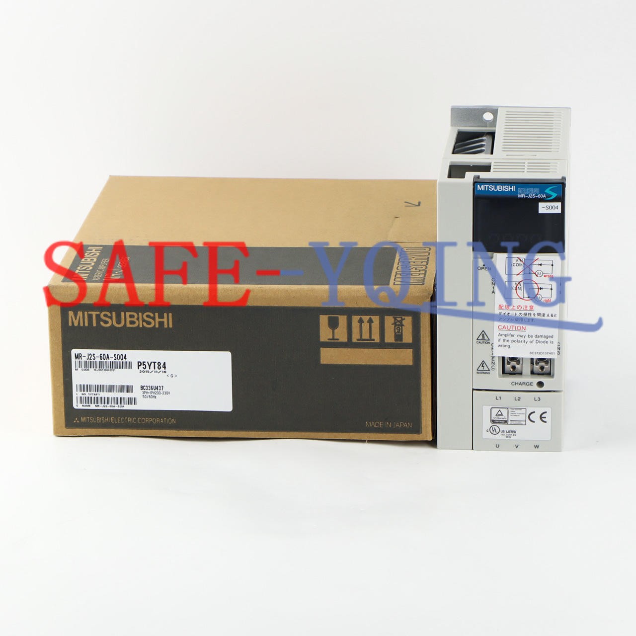 ONE New MITSUBISHI AC SERVO DRIVER MR-J2S-60A-S004
