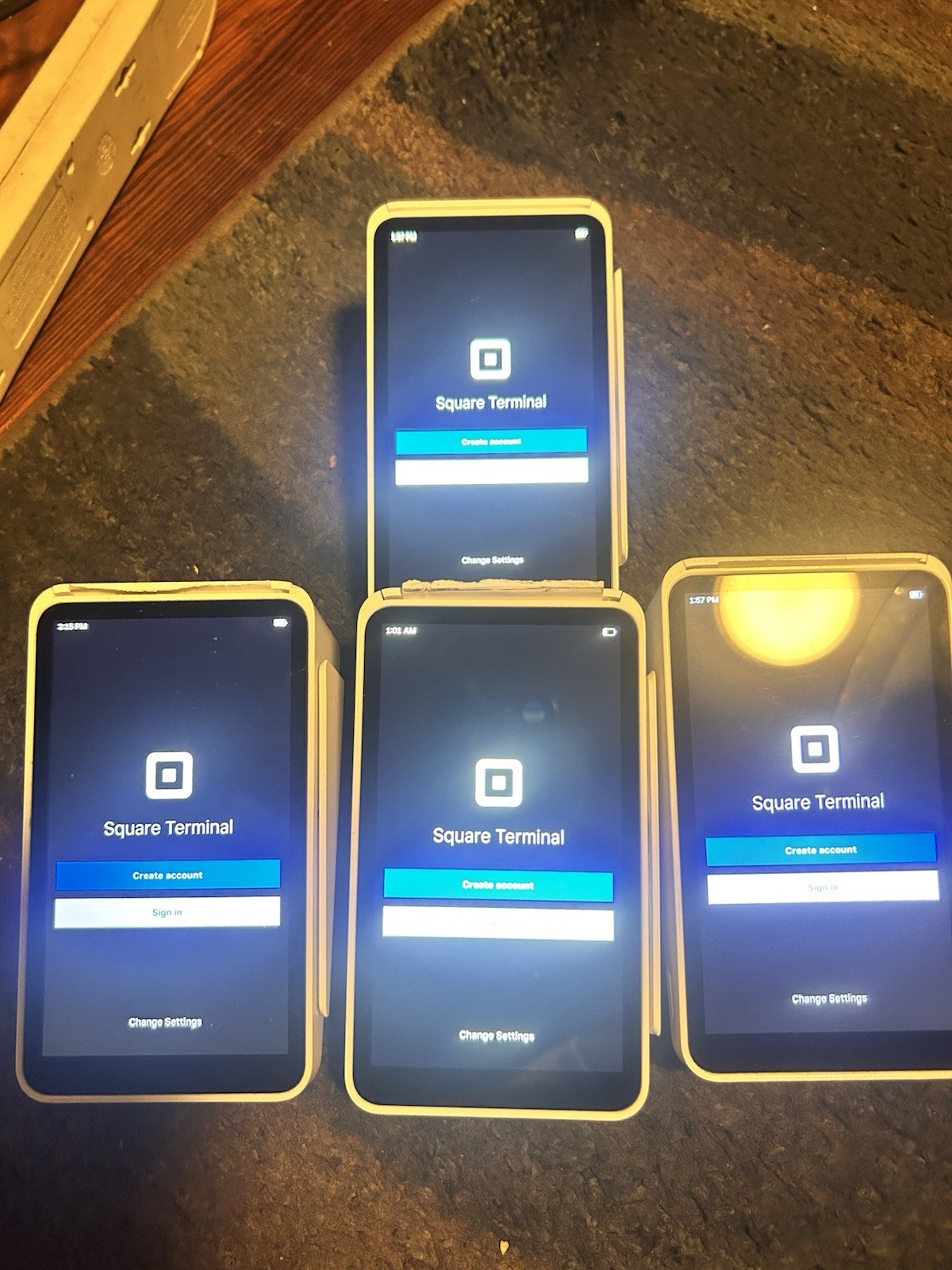 Square Terminal Credit Card Reader White/OBO/LOT #4