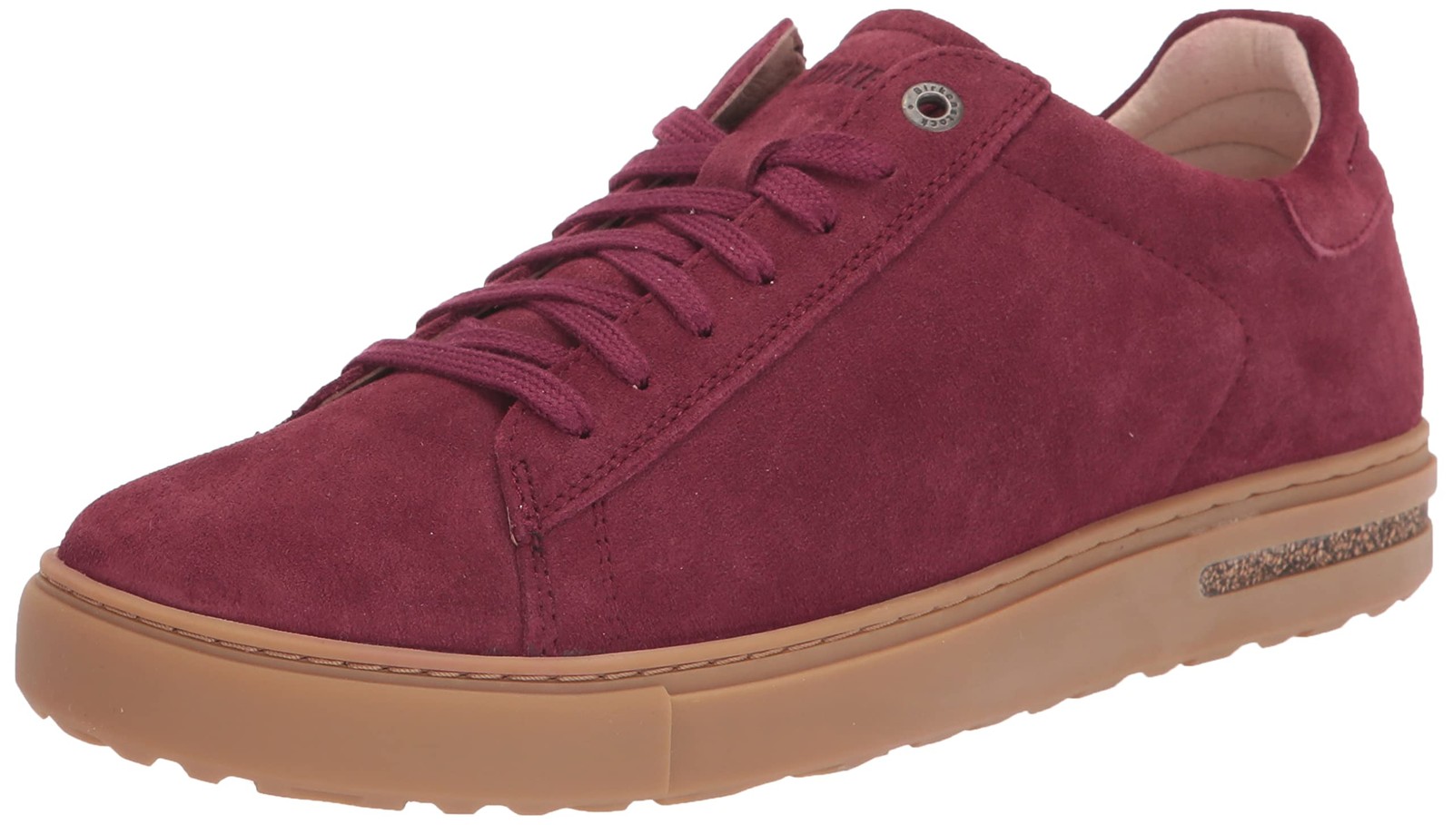Sz Birkenstock Bend Maroon Suede 38 N EU 7-7.5 Narrow Women5-5.5 Narrow Men