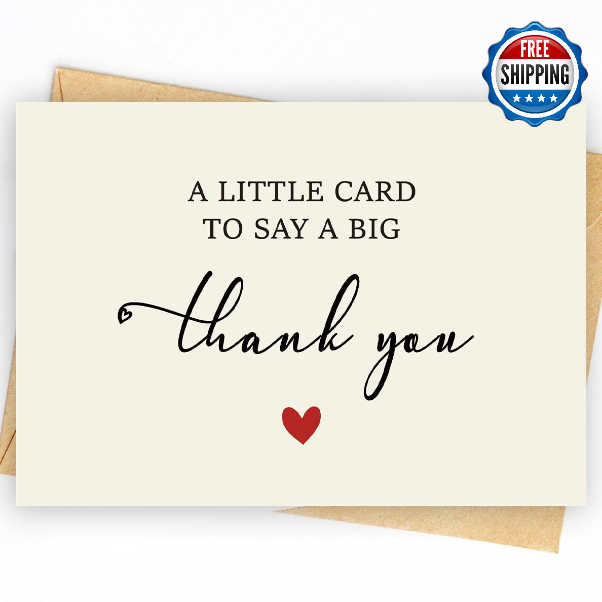 25 PK 350GSM Floral Thank You Cards w/Envelopes & Stickers - 4x5.6"