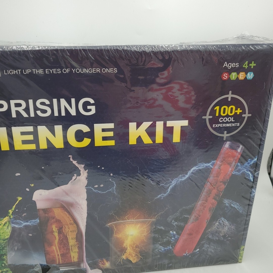 Japace Surprising Science Kit 100+ Cool Experiments New STEM 4+