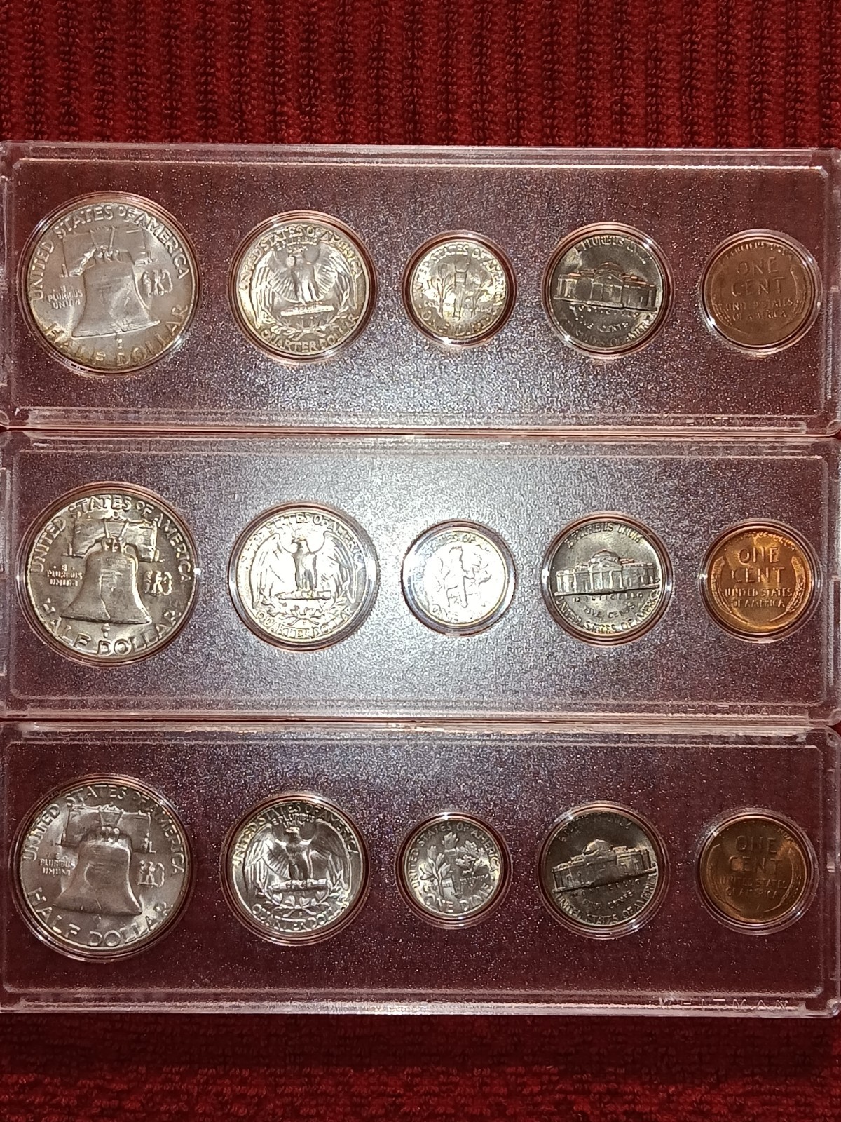 1954 U.S. MINT SET PDS - Unc. BU