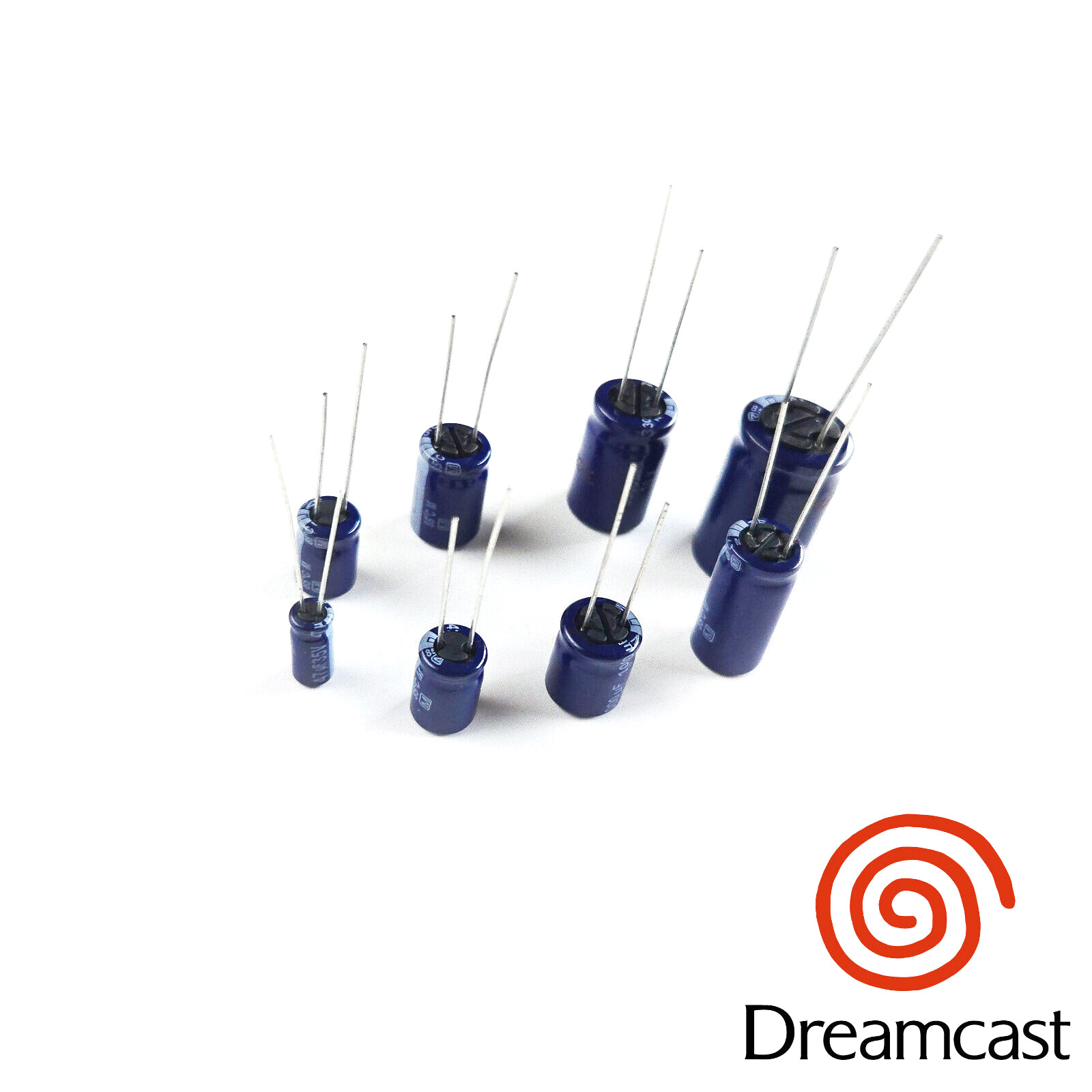 Sega Dreamcast Power Supply Unit Capacitor Replacement Kit VA1 VA2 PSU Board Fix