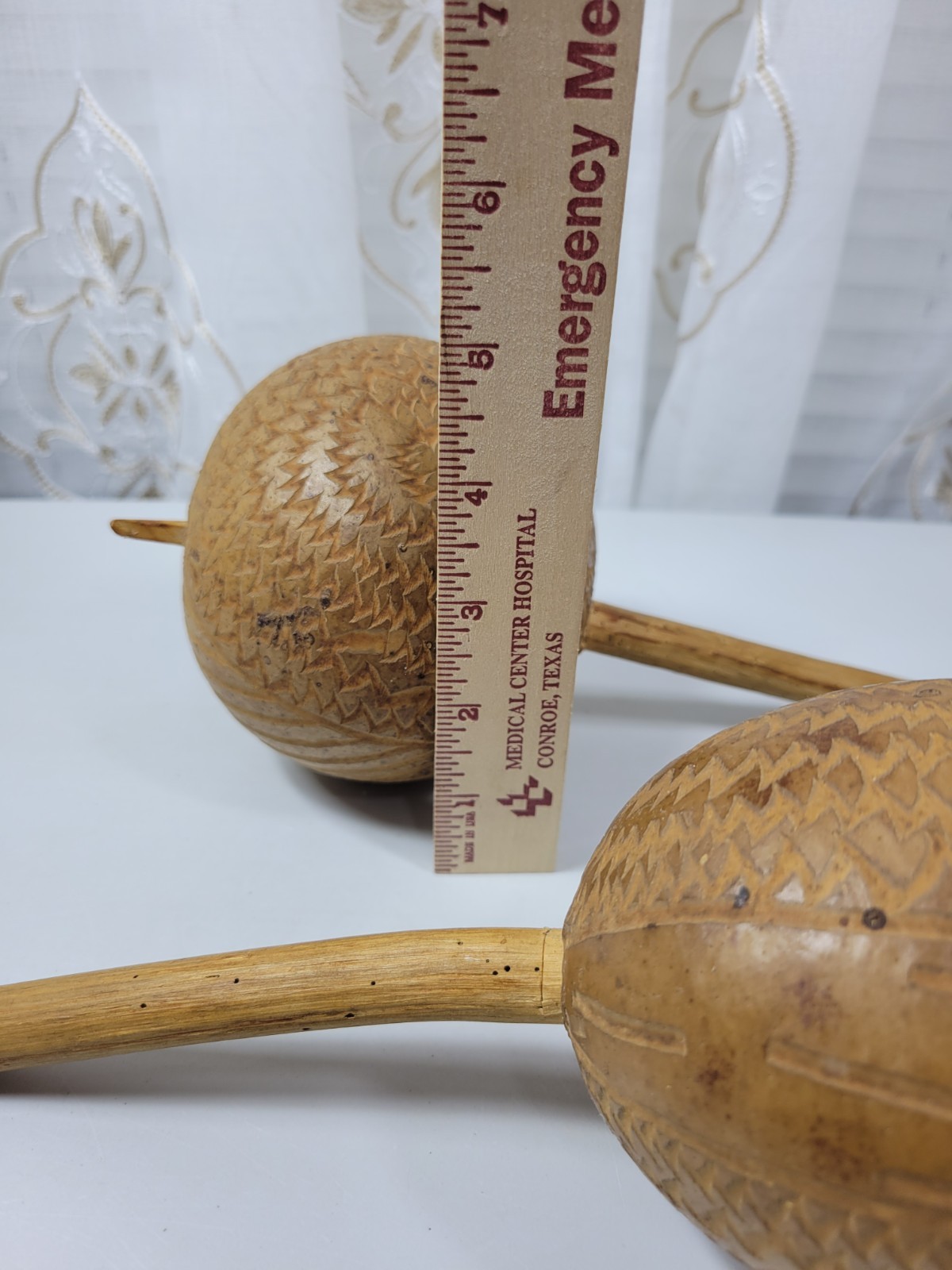 2-Haiti's Hand Craved Gourd Moraco's VTG