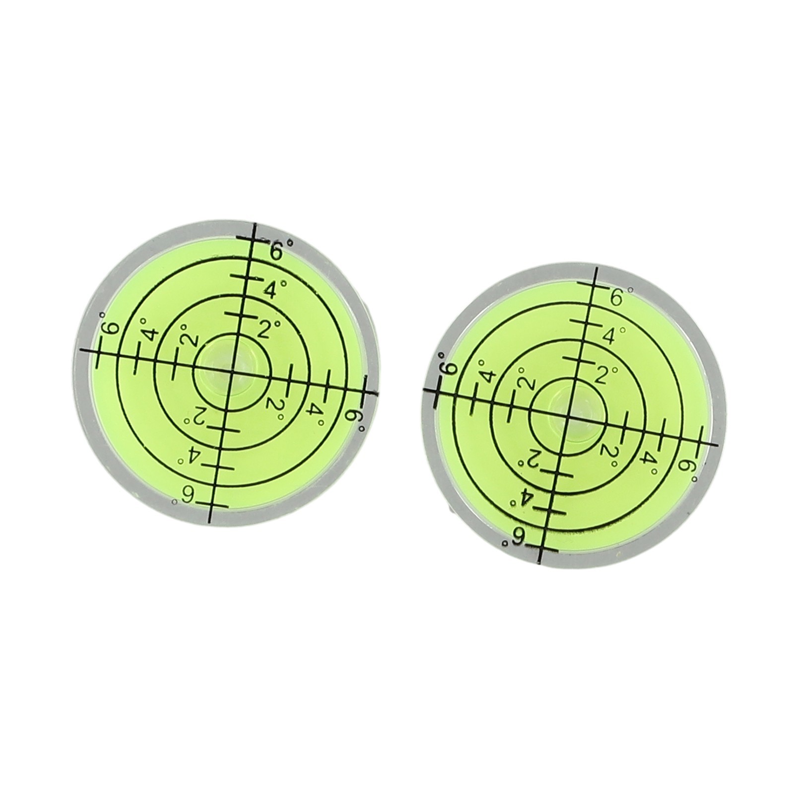 2 Pcs Wear Resistant Degree Mark Bubble Level 32 * 7mm Precision Bubble Level