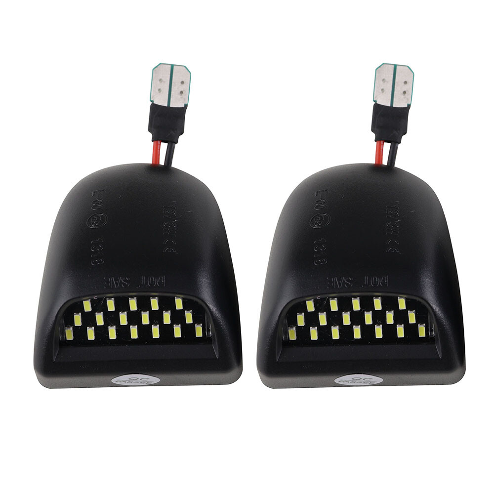2pcs License Plate LED Light Assembly For 2009 2010 2011 2012 Chevrolet Traverse