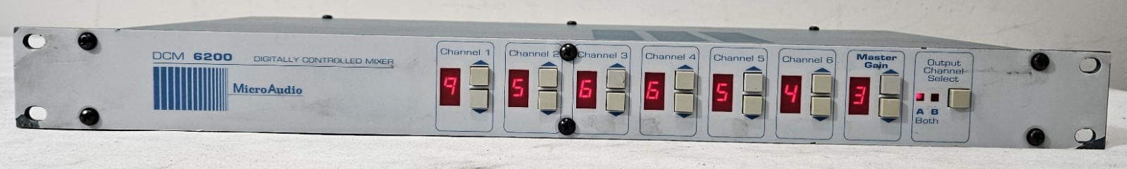 Micro Audio DCM 6200 Digitally Controlled Mixer