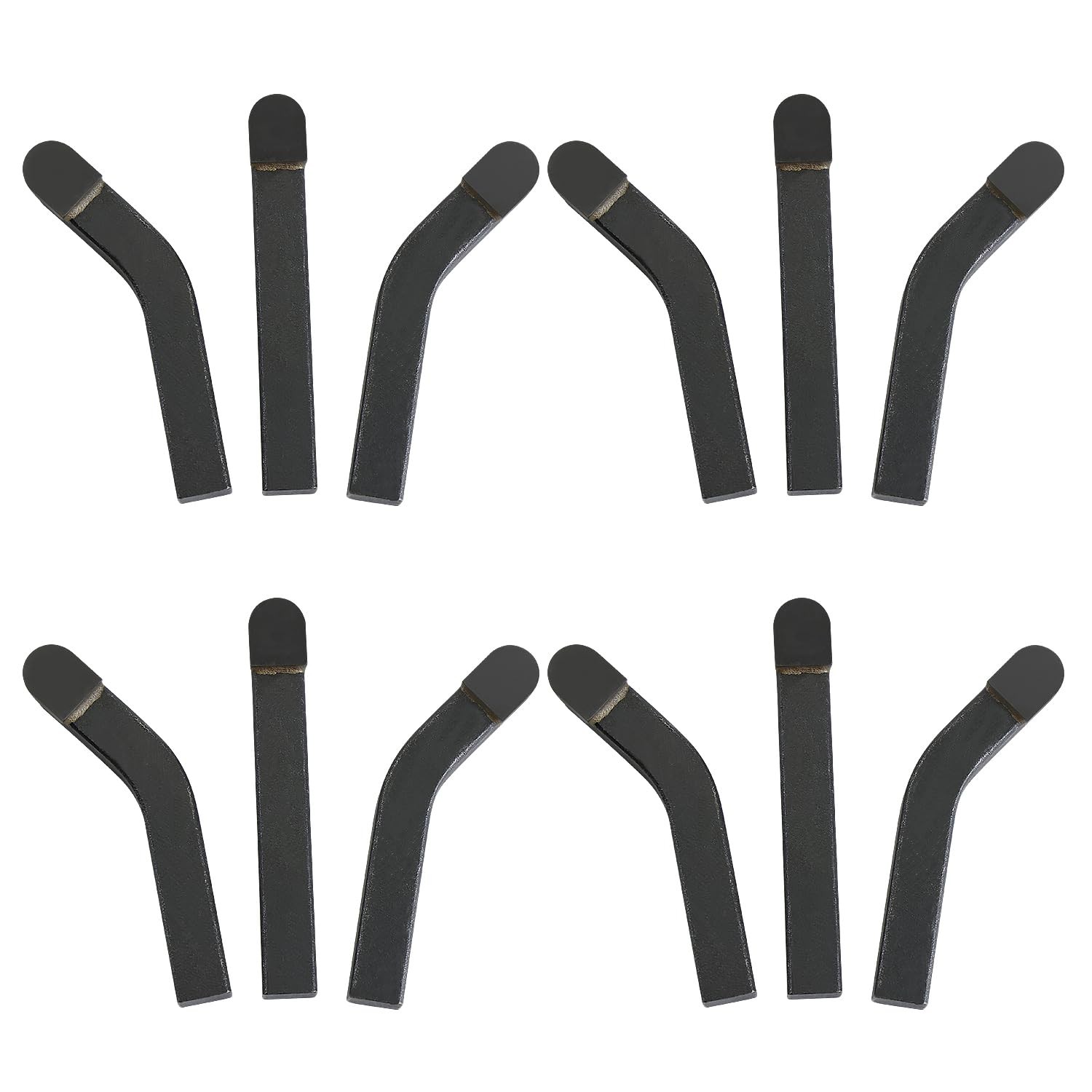 12 Pack 1/2 Inch x 1/2 Inch Stump Grinder Teeth compatible with 500 Series After
