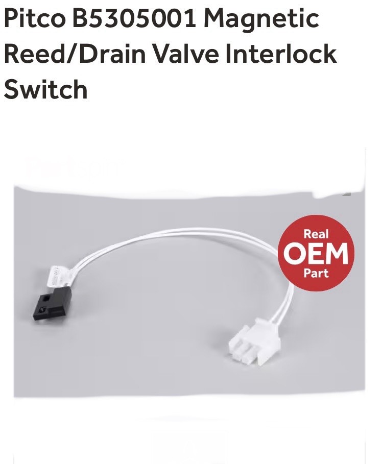 Pitco Magnetic Reed/Drain Valve Interlock Switch B5305001