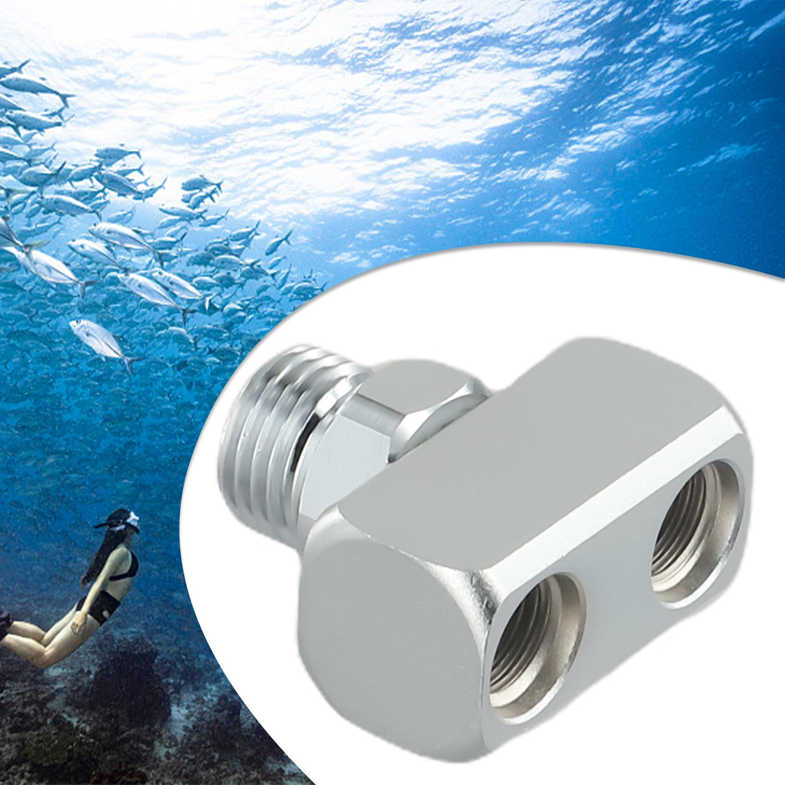 Thread Adapter Hose Adapter 1 To 2 LP Thread LP Hose Splitte Low Pressure
