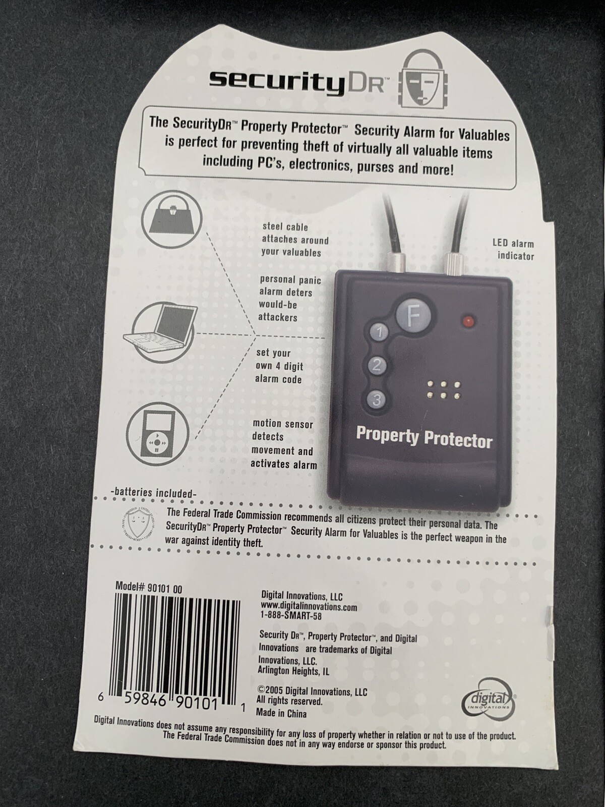 SecurityDr Property Protector Security Alarm